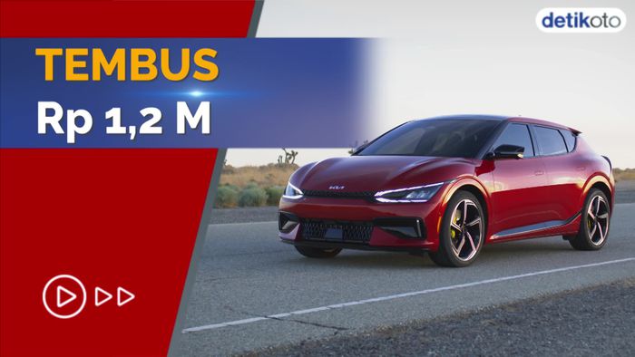 Wujud Mobil Listrik KIA EV6 yang Sudah Resmi Dijual di RI