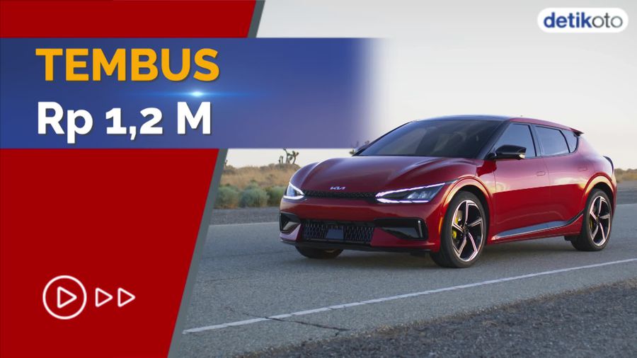 Wujud Mobil Listrik KIA EV6 yang Sudah Resmi Dijual di RI