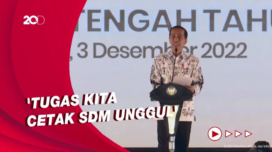 Jokowi ke Guru: Perhatikan Kesehatan Mental & Fisik Anak Didik