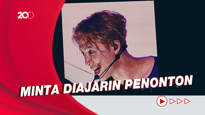 Momen Jackson Wang Minta Belajar Bahasa Indonesia di Panggung HITC 2022