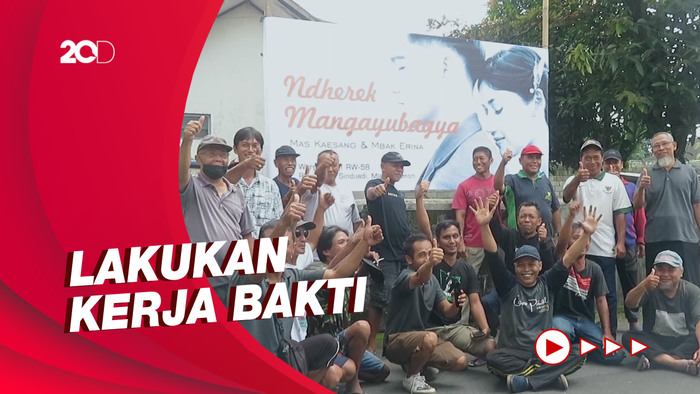 Warga Sekitar Rumah Erina Sambut Hajatan Jokowi Mantu