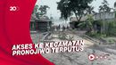 Penampakan Dusun Kajar Kuning Terdampak Erupsi Semeru, Akses Jalan Putus!