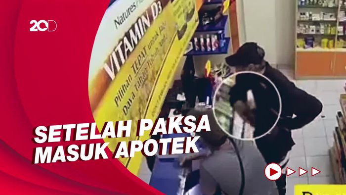 Kecoh Petugas, Bule di Bali Ngutil Obat di Apotek
