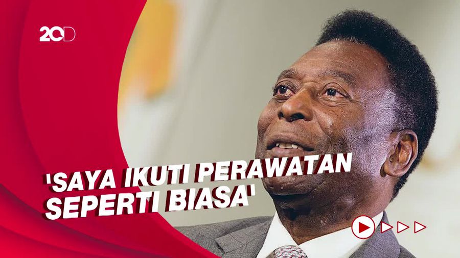 Pele Dalam Kondisi Stabil: Saya Kuat dan Tonton Brasil di Piala Dunia