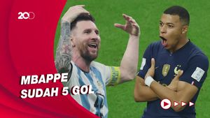 Top Skor Piala Dunia 2022: Mbappe Paling Kencang, Messi Kedua