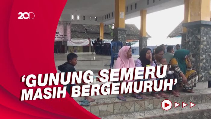 Sebagian Warga Terdampak Erupsi Semeru Masih Bertahan di Pengungsian