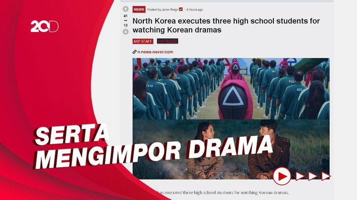 Kedapatan Nonton Drakor, Korea Utara Eksekusi 3 Siswa SMA
