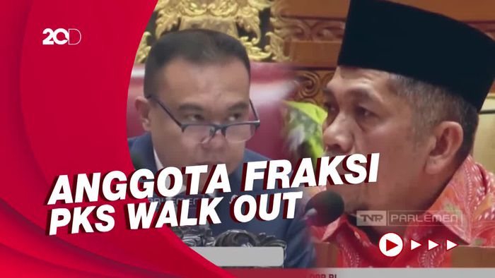 Interupsi Panas Anggota Fraksi PKS dalam Pengesahan RKUHP