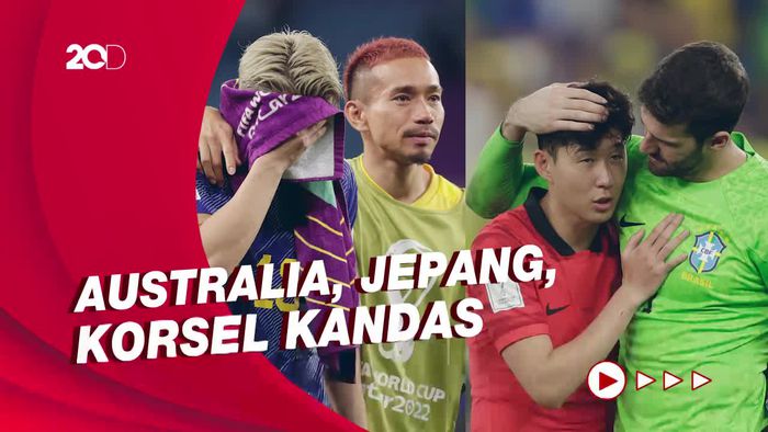 Tim Asia Berguguran di Fase Gugur Piala Dunia 2022