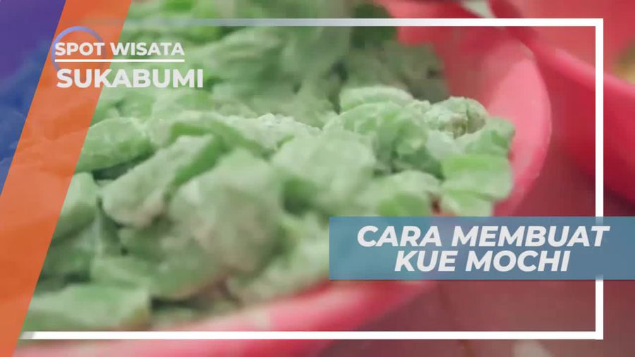 Membuat Kue Mochi di Sukabumi Jawa Barat
