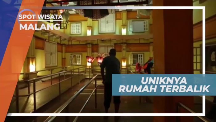 Rumah Terbalik, Destinasi Wisata Unik di Kota Malang
