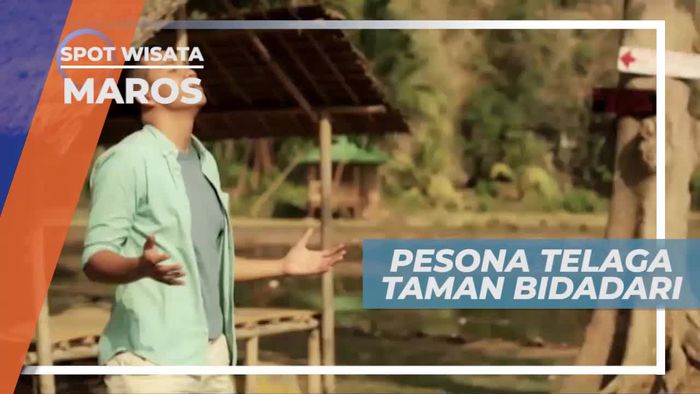 Telaga Taman Bidadari, Wisata Alam Dengan Suasana Asri, Maros Sulawesi Selatan
