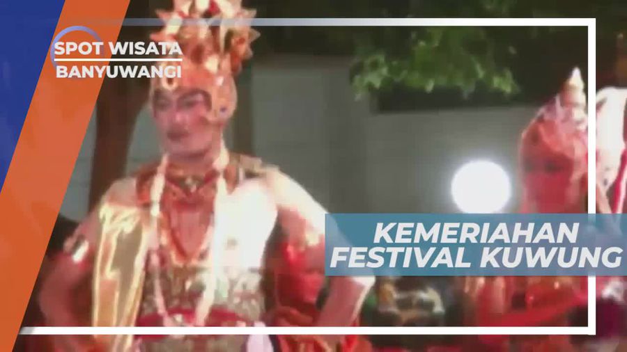 Pawai Budaya Festival Kuwung Banyuwangi Jawa Timur