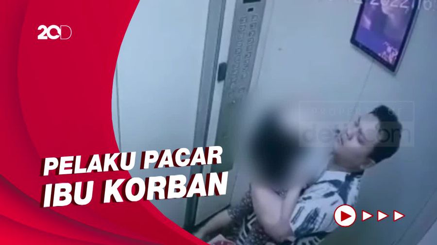 Pria Siksa Balita Grace Hingga Tewas Terekam CCTV, Korban Terkulai