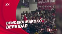 Euforia Warga Palestina Ikut Rayakan Kemenangan Maroko