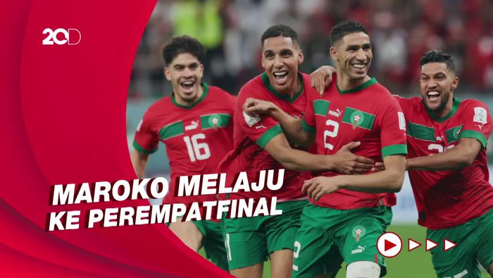 Spanyol Tumbang, Dibantai Maroko Lewat Adu Penalti