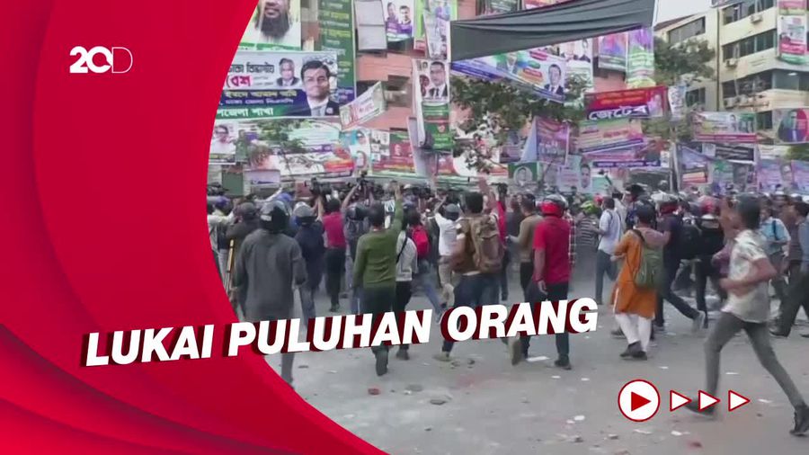 Bentrok Polisi-Pengunjuk Rasa di Bangladesh, 1 Orang Tewas