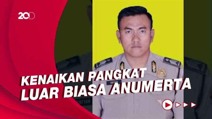 Kapolri Naikkan Pangkat Aipda Sofyan yang Gugur Akibat Bom di Astana Anyar