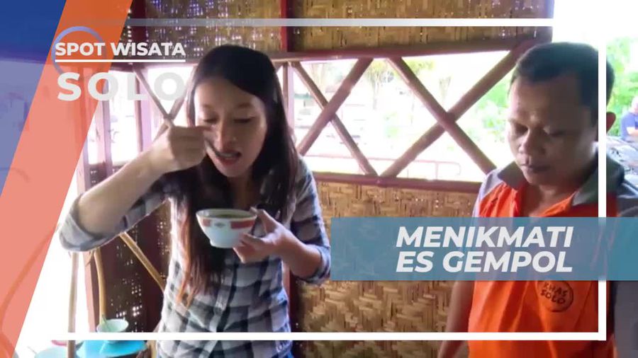 Menikmati Kulier Khas Solo Es Gempol Pleret, Solo