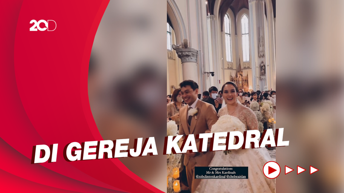 Selamat! Chelsea Islan dan Rob Clinton Resmi Menikah