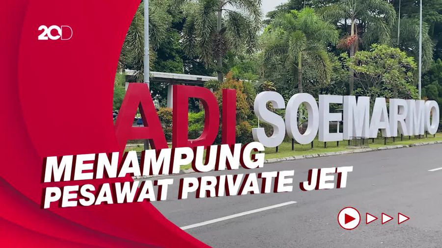 Bandara Adi Soemarmo Siapkan Parkir 34 Pesawat Tamu VVIP Kaesang-Erina