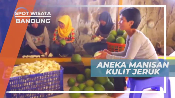 Aneka Manisan Berbahan Dasar Kulit Jeruk, Bandung