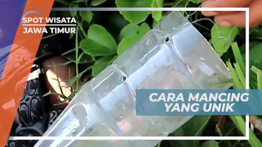 Bermodalkan Botol Bekas, Cara Memancing Unik Masyarakat Buduran, Jawa Timur