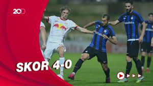 Inter Milan Menang Telak Atas RB Salzburg di Laga Uji Coba