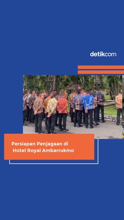 Hotel Royal Ambarrukmo Mulai Dijaga