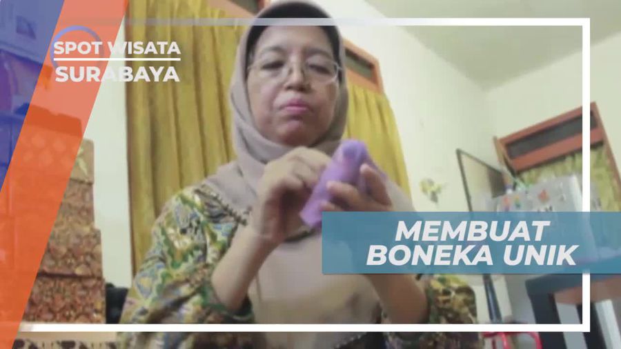 Boneka Berpakaian Adat, Kerajinan Unik di Surabaya