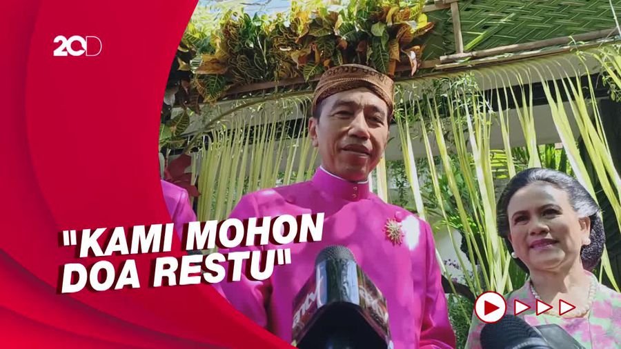 Doa Jokowi untuk Kaesang Jelang Pernikahan: Semoga Samawa