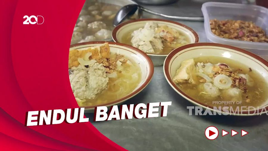 Bikin Laper: Bakso dengan Taburan Kikil Melimpah