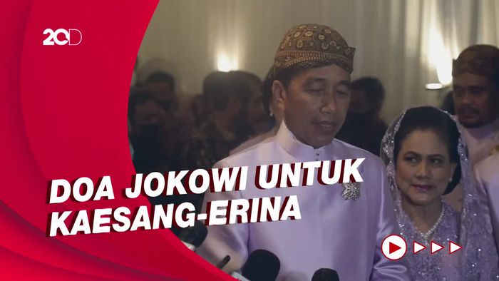 Jokowi Doakan agar Ijab Kabul Kaesang-Erina Berjalan Baik