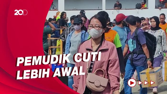 Suasana Mudik Nataru Mulai Terlihat di Pelabuhan Nusantara Parepare
