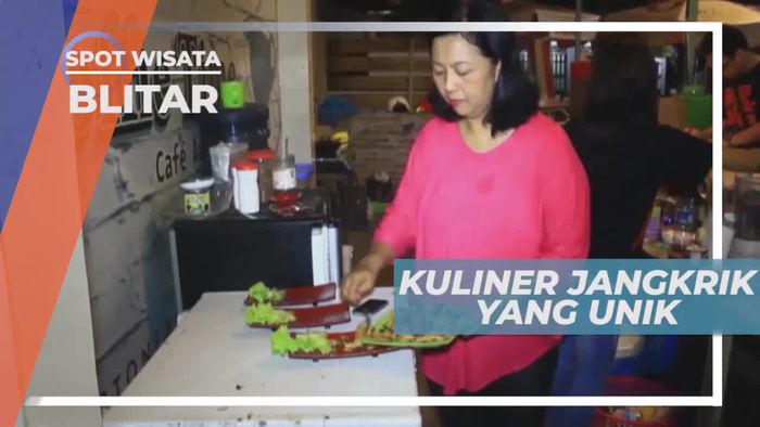 Mencicipi Gurihnya Kuliner Ekstrim Jangrik, Blitar Jawa Timur