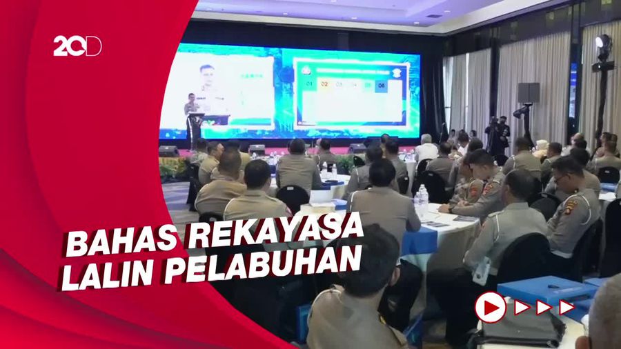 Kakorlantas Polri Gelar Rakor Pengamanan Natal dan Tahun Baru