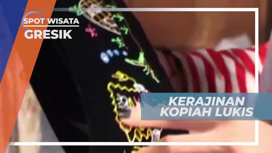 Kopiah Lukis, Kerajinan Menarik ala Warga Gresik Jawa Timur