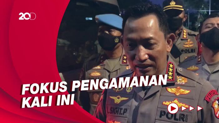Kapolri Pantau Pengamanan Jelang H-1 Tasyakuran Kaesang-Erina