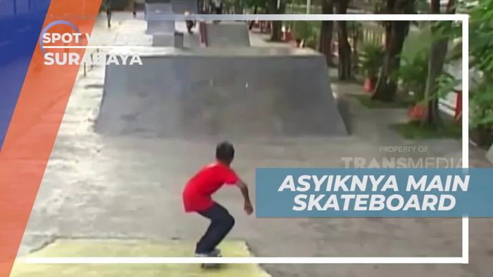 Uji Kebolehan Bermain Skateboard di Surabaya