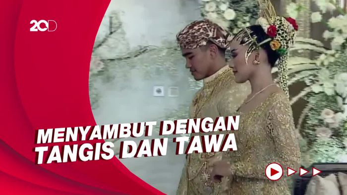 Beda Reaksi Ibu Iriana dan Ibu Erina saat Sungkeman Kaesang-Erina