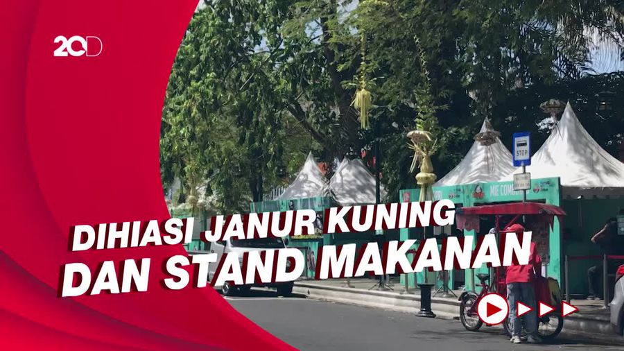 Suasana Puro Mangkunegaran Jelang Tasyakuran Kaesang-Erina