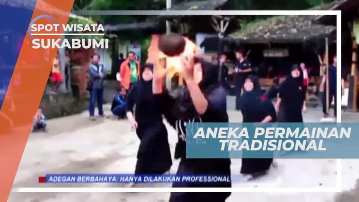 Nostalgia Bermain Permainan Tradisional di Sukabumi Jawa Barat