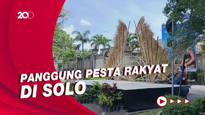 Catat! 9 Lokasi Panggung Pesta Rakyat Tasyakuran Nikah Kaesang-Erina