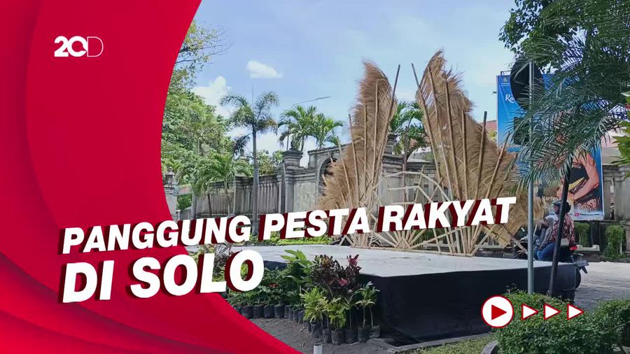 Catat! 9 Lokasi Panggung Pesta Rakyat Tasyakuran Nikah Kaesang-Erina