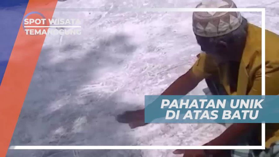 Pahatan Gambar di Atas Batu, Seni Bernilai Tinggi Asal Temanggung