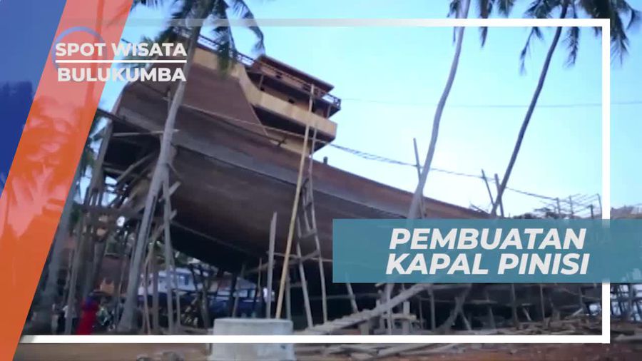 Melihat Dari Dekat Pembuatan Kapal Pinisi, Bulukumba