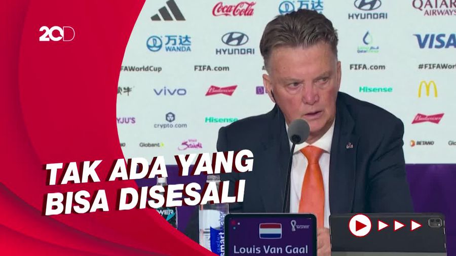 Pujian Louis van Gaal untuk Belanda yang Kalah dari Argentina