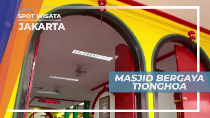 Lautze, Masjid Dengan Arsitektur Bergaya Tiongkok, Jakarta