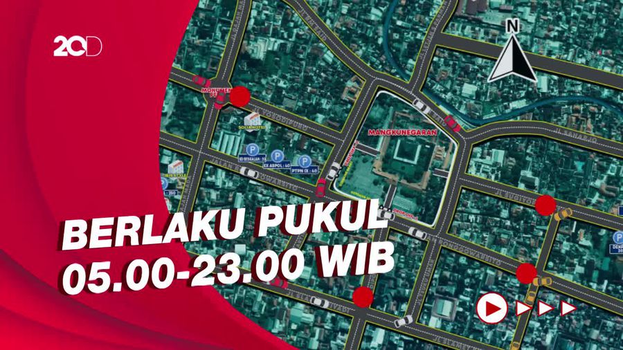 Catat! Rekayasa Lalu Lintas di Solo Saat Tasyakuran Nikah Kaesang-Erina