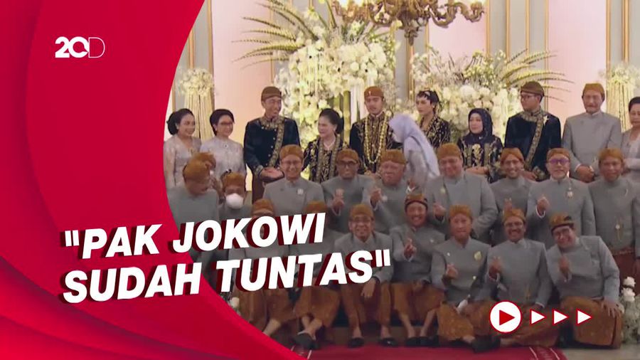 Tasyakuran Kaesang-Erina,Johnny G Plate: Meriah Sekali!